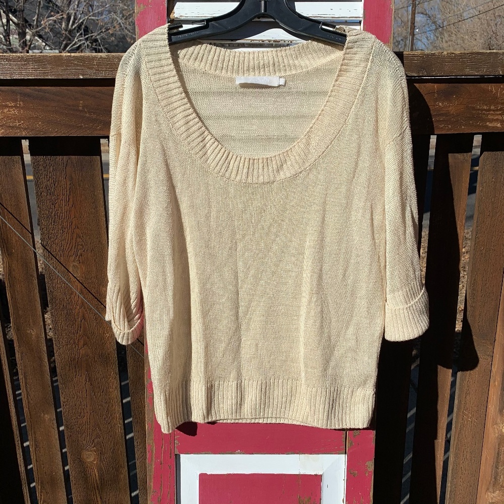 Kain Label Linen & Rayon Lightweight Sweater